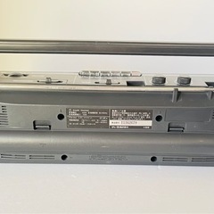 ①『最終お値下げしました。』レトロ   シャープのラジオカセット   QT-S5   中古の画像