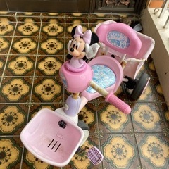 ミニーちゃん三輪車