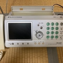 シャープ　電話＆ファックス