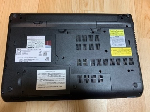 【お取引中です】NEC ノートパソコン  lavie  LS５５０／ＭＳＷ　