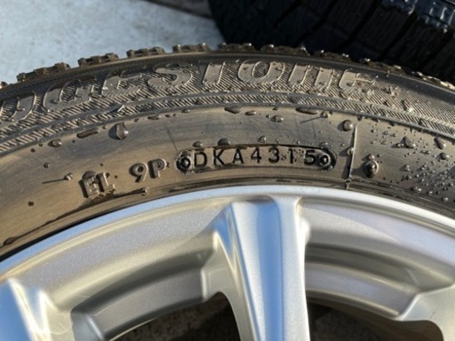 175/65R14ブリザックバリ山あり