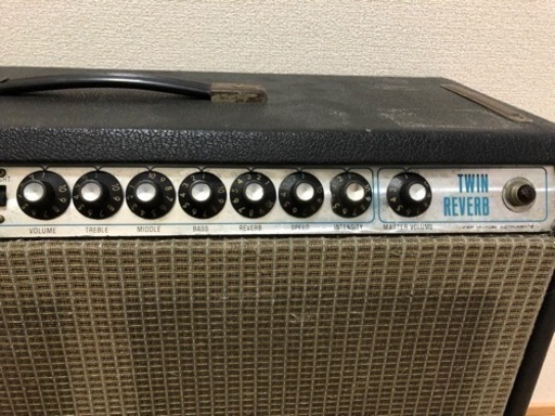 Fender TWIN REVERB フェンダーツインリバーブ 銀パネ 70年代