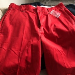 新品‼️未使用‼️デッキーズ、ショートパンツ‼️32インチ‼️紺...