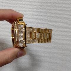 G-SHOCK　カスタム　金　腕時計の画像