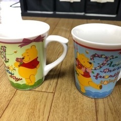 クマのプーさん　ペアコップの画像
