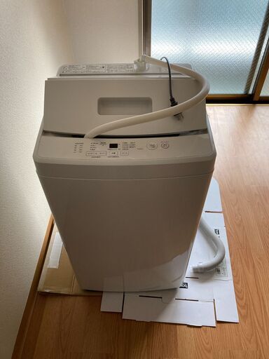 【相談中】【2019年式】無印良品洗濯機 5kg（1月21日までに引き取りに来ていただける方）