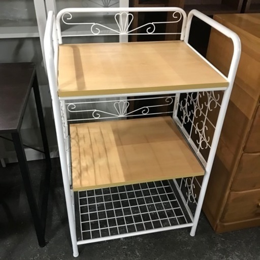 オシャレ　レンジ台　棚