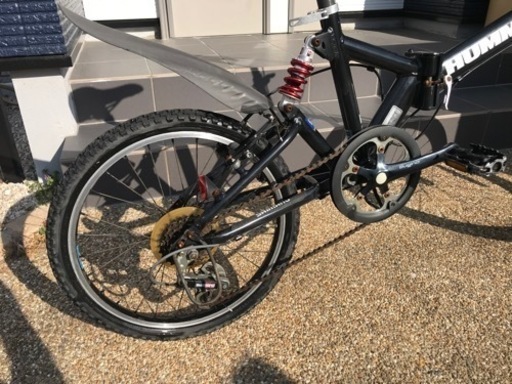 ハマー　折りたたみ自転車 HUMMER折り畳み自転車 HUMMER 折りたたみ自転車 6段変速 ブラック 