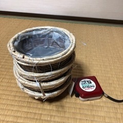 花入かご4点セットの画像