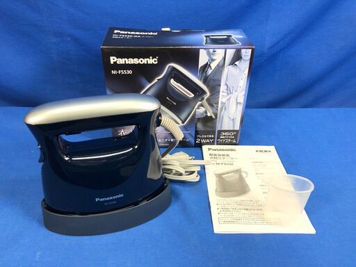 【動作保証あり】Panasonic 2017年 NI-FS530 衣類スチーマー【管理KRK562】