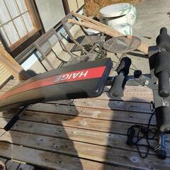 腹筋台　無料です。