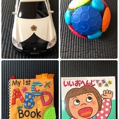 オーボール  パトカー  布絵本  おもちゃ　セット