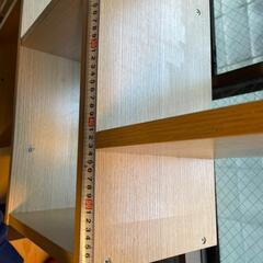 物置木製ラック2コの画像