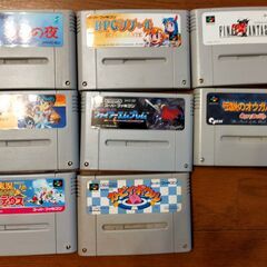 スーパーファミコンソフト　8本