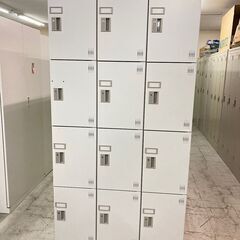 中古　良品　豊國工業　12人用ロッカー　12人　ロッカー　12人...