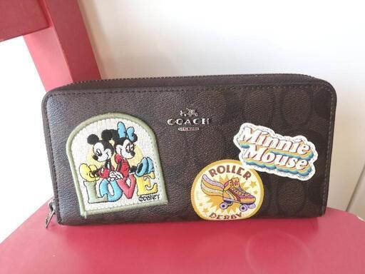 【美品】Disney × COACH コラボ　長財布