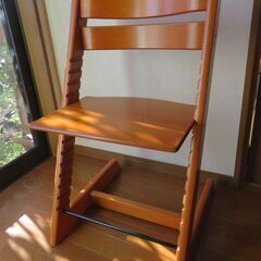 ストッケ　トリップトラップ STOKKE TRIPP TRAPP 茶