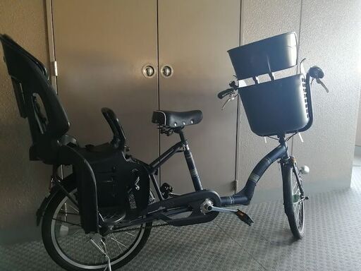 【お値下げ】おまけ付き　自転車　20インチ　チャイルドシート付き　3段変速　2人乗り　3人乗り