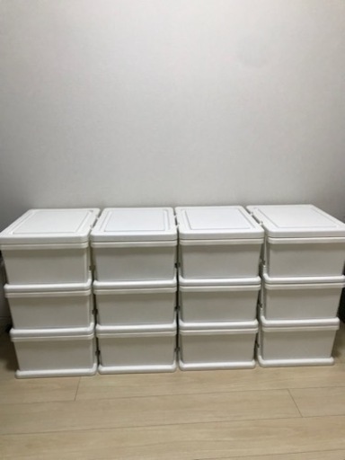 収納ケース　衣装ケース　シーズユニット一段12個組