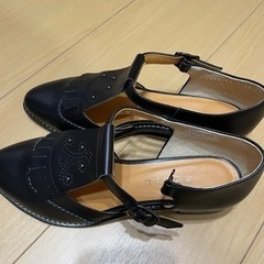 【室内試着のみ】REGAL レディース 革靴 パンプス 22cmの画像