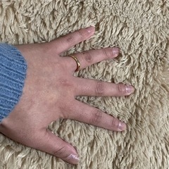【中古】ニトリ　シャギーラグ【値下げしました】の画像
