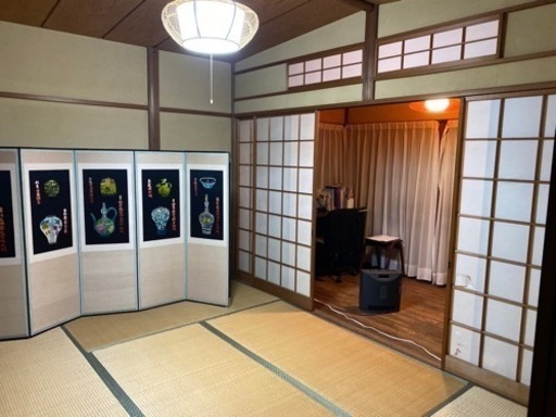 アンティーク屏風　10000円　※取りにきて頂ける方