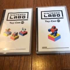 ニンテンドー ラボ トイコン 02・03セット ソフトのみ