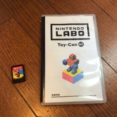 ニンテンドー ラボ トイコン 02・03セット ソフトのみの画像