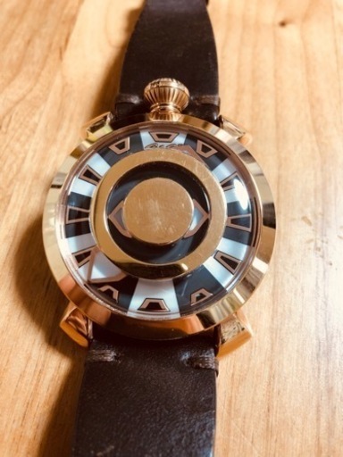 【更に値下げしました！】ガガミラノ　マヌアーレミステリーユースメンズ時計