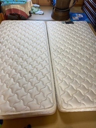 【お取引決定】フランスベッド　フレーム、マットレス2セット