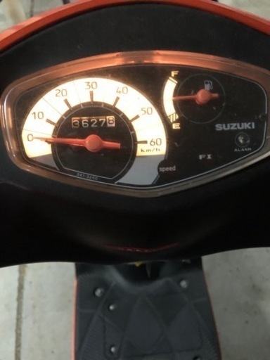 受け渡し確定　スズキ　アドレス　v50g