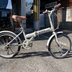 【無料で譲ります】折り畳み自転車