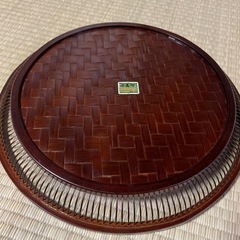 【値下げ】竹細工　涼しげ菓子器の画像