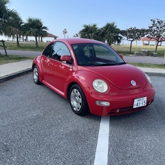 ニュービートル　前期型　鮮やかなレッド
