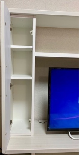 本棚付きテレビボード(美品)