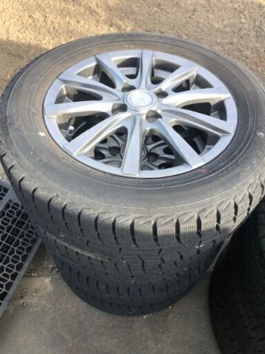 アルミホイールセット４本　１７５/ ６５Ｒー１４インチ　ヨコハマ　１５X５J  PCD100