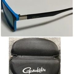 ※ラスト1つ【ケース付き】がまかつ サングラス 偏光レンズ フィッシング Blueの画像