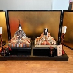 真多呂人形 佐賀錦 お雛様