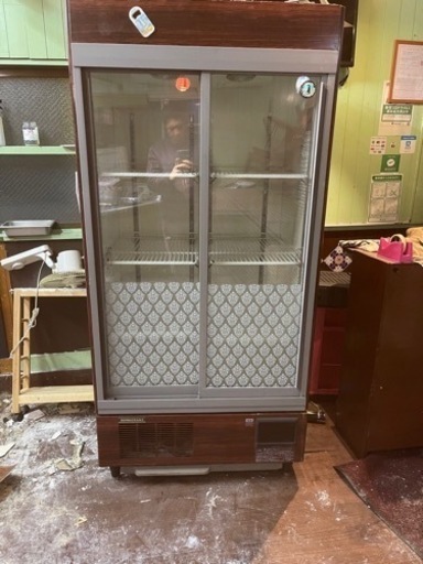 冷蔵ショーケース 100v 546L ホシザキ RSC-90C-B