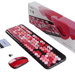 未使用　ＵＳ配列キーボード　ワイヤレス　マウス箱付の画像