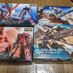 ガンプラ組立済　５体セットで