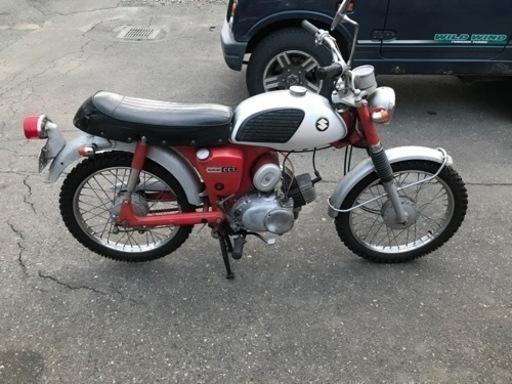 実働　スズキ　AC50 スクランブラー