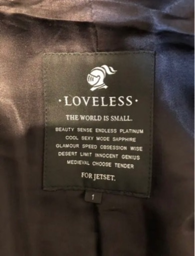 ラブレス チェスターコート LOVELESS Sサイズ　サイズ1