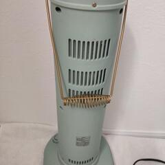 電気ストーブ ヒーター ブルーノ グリーンやや難ありの画像