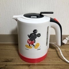 取りに来てくれる人限定　ミッキー電気ケトル