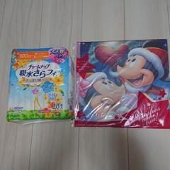 【未開封】吸水サラフィ＆ディズニーカレンダー