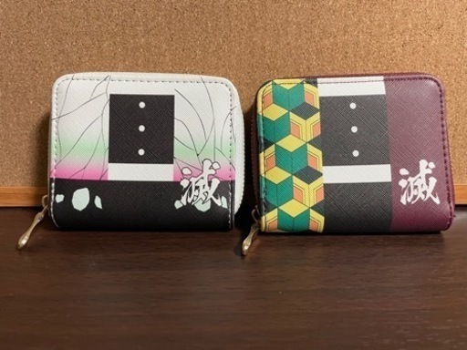鬼滅の刃　（胡蝶しのぶ・冨岡義勇）折り畳み財布
