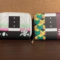 鬼滅の刃　（胡蝶しのぶ・冨岡義勇）折り畳み財布