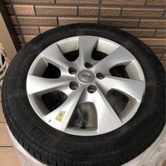 【取引中】(中古)セレナ純正ホイールつきタイヤ４本セット