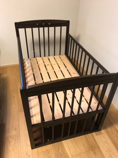 ベビーベッド　サワベビー　ティアラDX